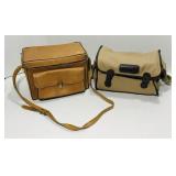 Nikon soft bag and Sportsman-503 leather case. Nikon soft bag and Sportsman-503 leather case.