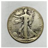 1942 Walking Liberty Half Dollar Coin