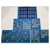4 Partial Books of Lincoln Memorial Cents, 4 Partial Books of Lincoln Memorial Cents,