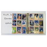 Nolan Ryan Baseball Card Collection in Binder