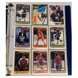 Binder Of Hockey Cards Binder Of Hockey Cards