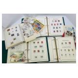 Stamp Collection, Books are partially full, Stamp Collection, Books are partially full,