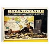 1973 Billionaire Parker Brothers Board Game, 1973 Billionaire Parker Brothers Board Game,