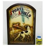 Vintage Sports and Field Magazine Cover Painting, Vintage Sports and Field Magazine Cover Painting,