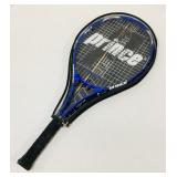 Prince Power Line Oversize tennis racquet with Prince Power Line Oversize tennis racquet with