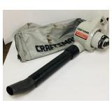 Craftsman 2 Speed electric Power Blower with bag.