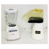 Osterizer blender and Presto PopCornNow Plus Air