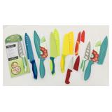 Various Core kitchen knives. Various Core kitchen knives.