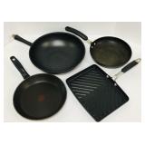 Calphalon 10x8 inch griddle, T-Fal 10 inch fry Calphalon 10x8 inch griddle, T-Fal 10 inch fry