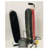 Honeywell fan/air filter and 900w electric space