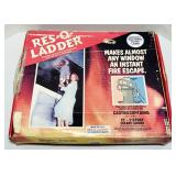 NOS Res-Q-Ladder, 15ft 2 Story Escape Ladder, NOS Res-Q-Ladder, 15ft 2 Story Escape Ladder,