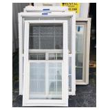 Lot of used windows. See pics for sizes