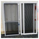 Screen doors. Screen doors.