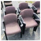 Lot of Matching office chairs. Lot of Matching office chairs.