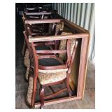 3 tables and 16 chairs. 3 tables and 16 chairs.