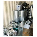 Huge lot of Duct Work, mostly 16" x 48", plus Huge lot of Duct Work, mostly 16" x 48", plus