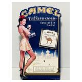 Camel Turkish Gold, Tin Packs, Cardboard