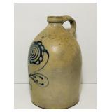 O.L. & AK Ballard, Burlington, #2 Crock Jug O.L. & AK Ballard, Burlington, #2 Crock Jug
