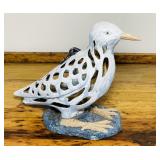 Cast Iron Seagull Candle Light, Has ring on back