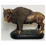 Wild Buffalo Sculpture, Heavy, Copper Coated Wild Buffalo Sculpture, Heavy, Copper Coated