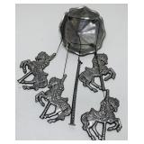 Aluminum Horse Wind Chime, Great Sound Aluminum Horse Wind Chime, Great Sound
