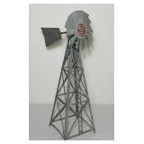 Galvanized Metal, Working, Windmill, 17" high Galvanized Metal, Working, Windmill, 17" high