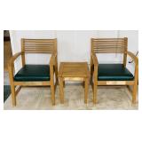 2 Detroit Tigers, Tiger Den Chairs and Table From 2 Detroit Tigers, Tiger Den Chairs and Table From