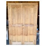 Knotty Pine Armoire, Rustic but still in good Knotty Pine Armoire, Rustic but still in good