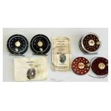 3 Fly Fishing Reels, Bronson Realist 370, 2 extra