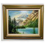 Original Painting on Canvas by Roma Hund, 27" x Original Painting on Canvas by Roma Hund, 27" x