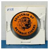 1958 Detroit Tigers Pin Souvenir,Great Condition