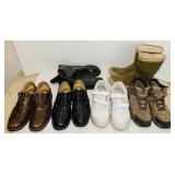 6 Pair of Shows and Boots, Cabelas size 11, 6 Pair of Shows and Boots, Cabelas size 11,