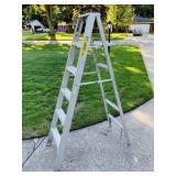 Keller Aluminum Ladder, 225 lb.