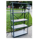 Metal Shelf, 36" x 16" x 70" high Metal Shelf, 36" x 16" x 70" high