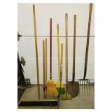 Shovels,Pitch Fork, Brooms, etc Shovels,Pitch Fork, Brooms, etc