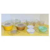 Pyrex and Fireking Lot, Jadite Bowl, All in nice Pyrex and Fireking Lot, Jadite Bowl, All in nice