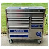 Kobalt 11 Drawer 41" SS Tool Chest, Ball Bearing, Kobalt 11 Drawer 41" SS Tool Chest, Ball Bearing,