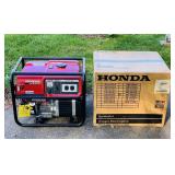 Honda EM2500X Generator, AC/DC, 4 Stroke, Looks