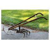 Antique Cultivator by the Ohio Cultivating Co Antique Cultivator by the Ohio Cultivating Co