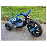 1988 Playschool Batman Themed Big Wheel, No worn 1988 Playschool Batman Themed Big Wheel, No worn