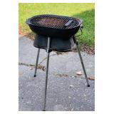 Cast Iron Portable Charcoal Grill, Legs come off