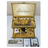 Lady Buxton Jewelry Box Full of Costume Jewelry Lady Buxton Jewelry Box Full of Costume Jewelry
