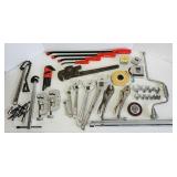 6 Craftsman Adjustable Wrenches, 2 Vice Grips, 6 Craftsman Adjustable Wrenches, 2 Vice Grips,