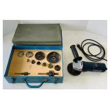 Bosch 4.5" Side Grinder, Hole saw kit Bosch 4.5" Side Grinder, Hole saw kit
