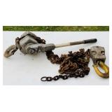 Yale 3 Ton Manual Winch, In good condition and Yale 3 Ton Manual Winch, In good condition and