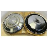 2 Ford Hubcaps, Right one is NOS 2 Ford Hubcaps, Right one is NOS