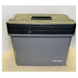Craftsman Tool Box/Tote, has tray and lid Craftsman Tool Box/Tote, has tray and lid