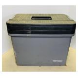 Craftsman Tool Box/Tote, has tray and lid