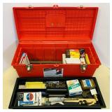 Contico 24" Deluxe Tuff-E Tool Box with some Contico 24" Deluxe Tuff-E Tool Box with some