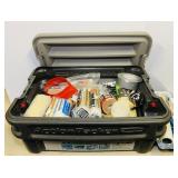 Rubbermaid Action Packer full of painting Rubbermaid Action Packer full of painting